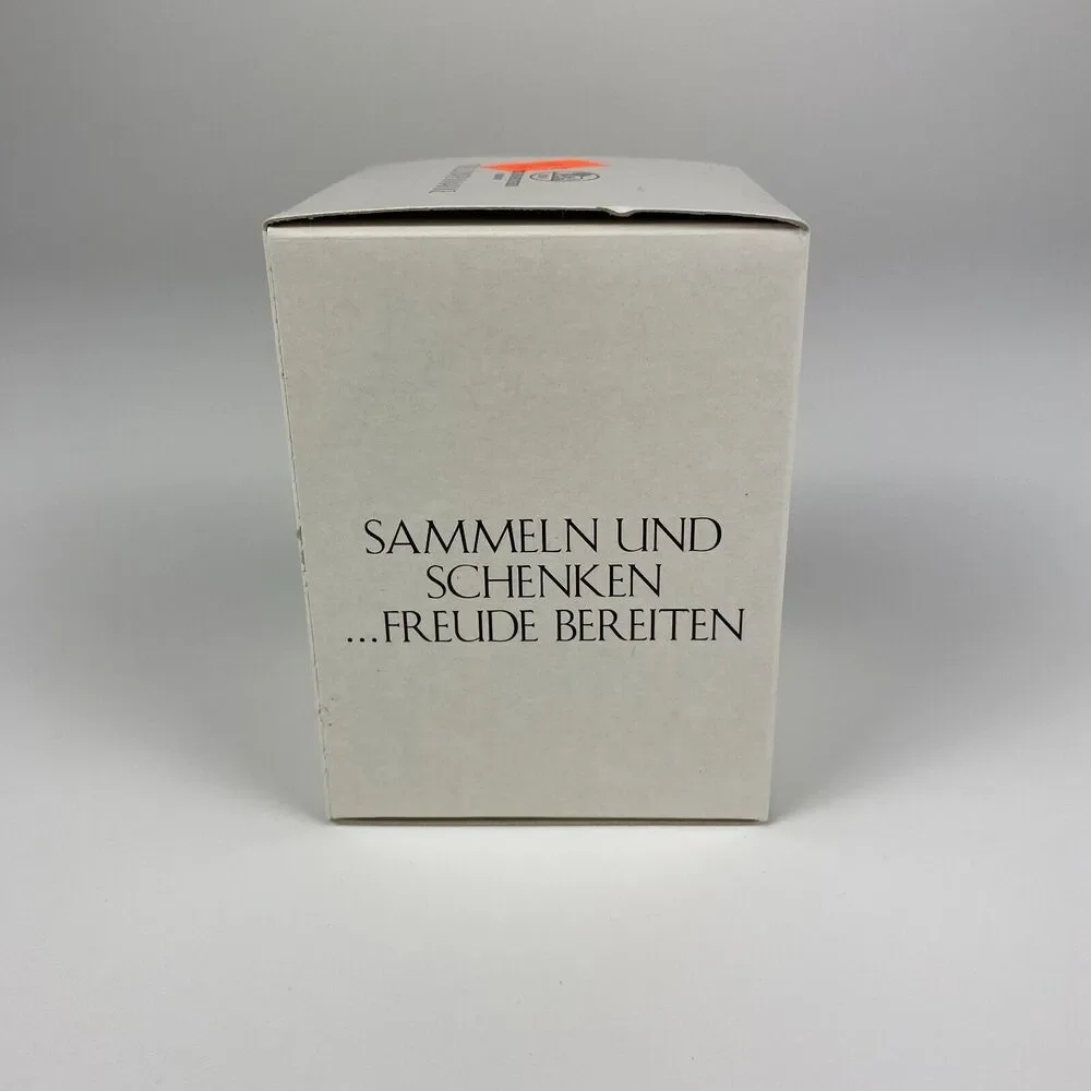 VTG Hutschenreuther Flößerland 1998 Germany Christmas Bell Ornament Porcelain